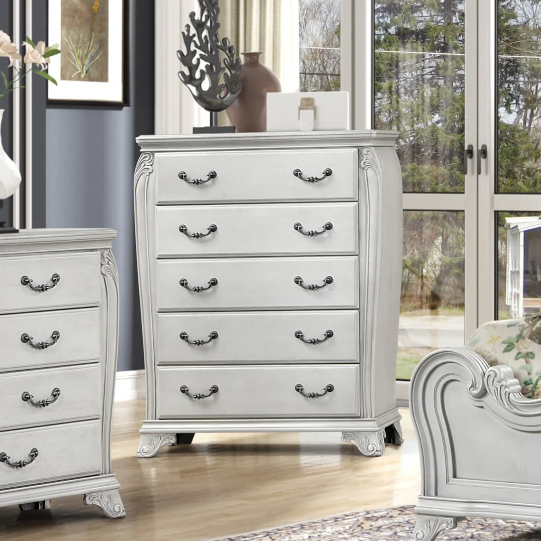 New Classic Cambria Hills B7723070 Traditional Ornate Chest Corner