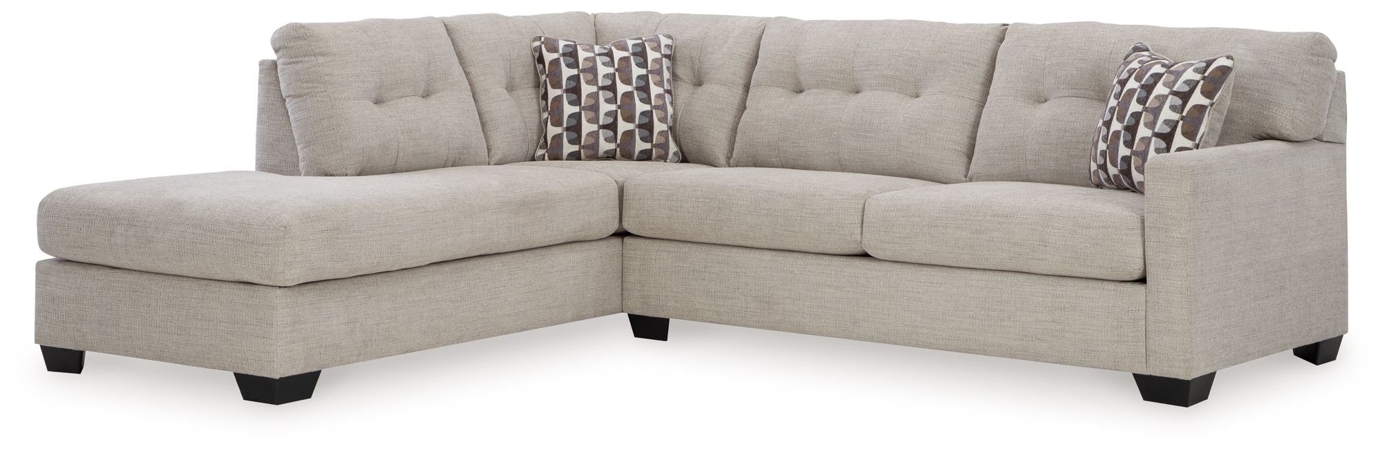 2-Piece Sleeper Sectional With Chaise