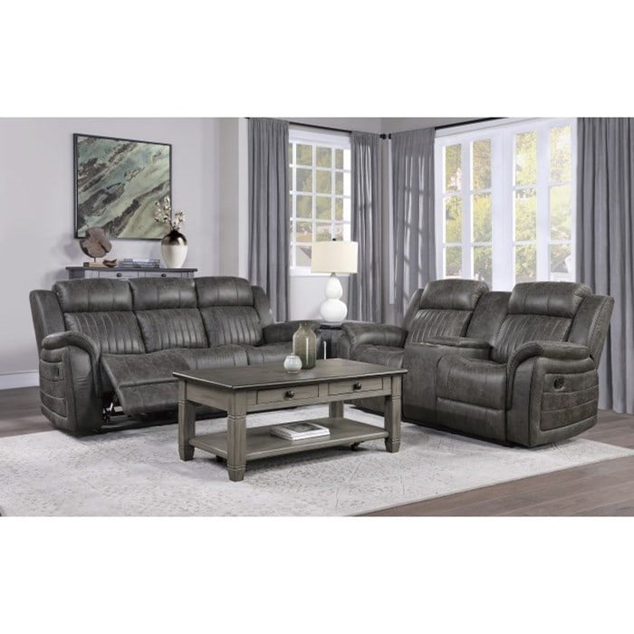 Homelegance Centeroak Double Reclining Loveseat