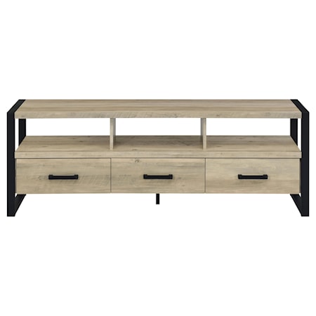 James 3-drawer 60&quot; TV Stand