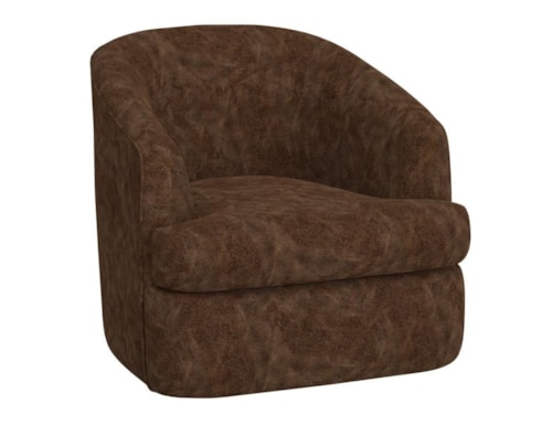 Contemporary Accent Chair with 360 Swivel