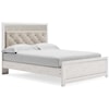 Benchcraft Altyra Queen Upholstered Panel Bed