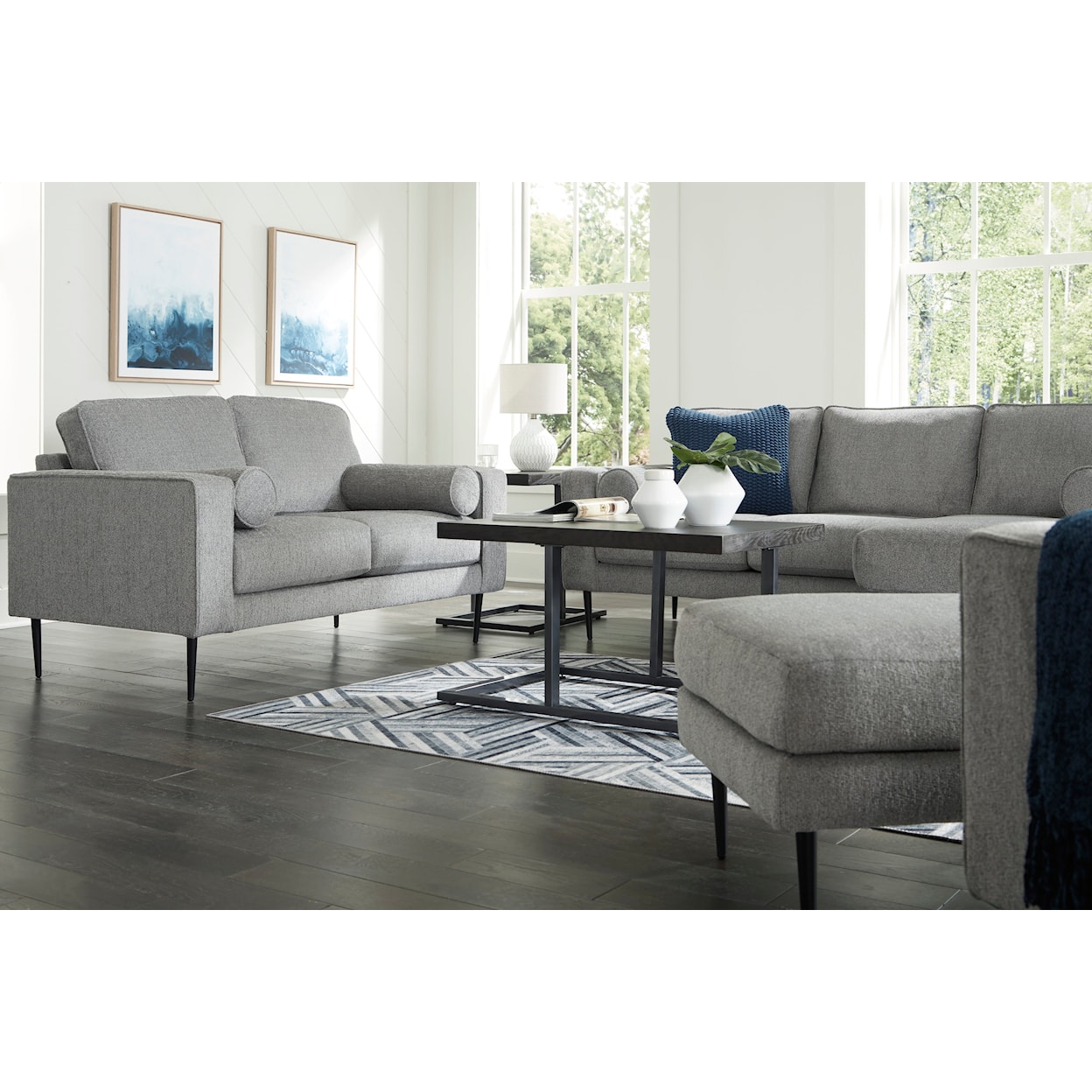 Signature Hazela Living Room Set