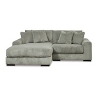 Contemporary 2-Piece Sectional Sofa with Left Facing Chaise