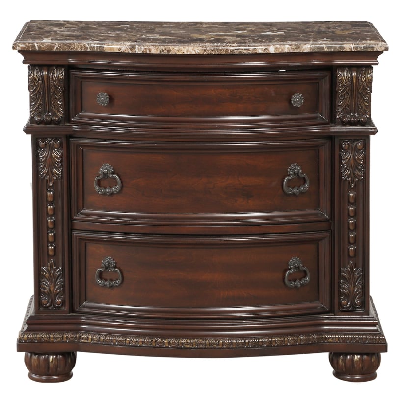 5-Piece Queen Upholstered Sleigh Bedroom Set