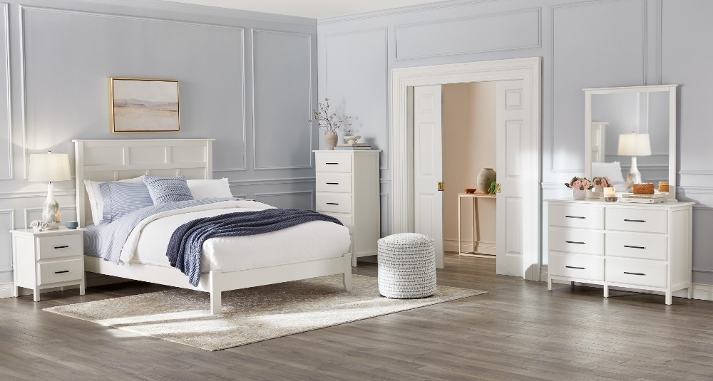 Narrow 5-Drawer Bedroom Chest