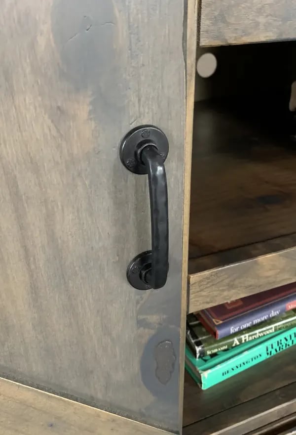 66" Corner TV Console