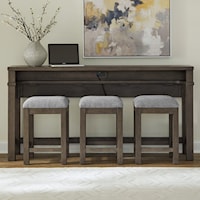 Contemporary 4-Piece Occasional Set with USB