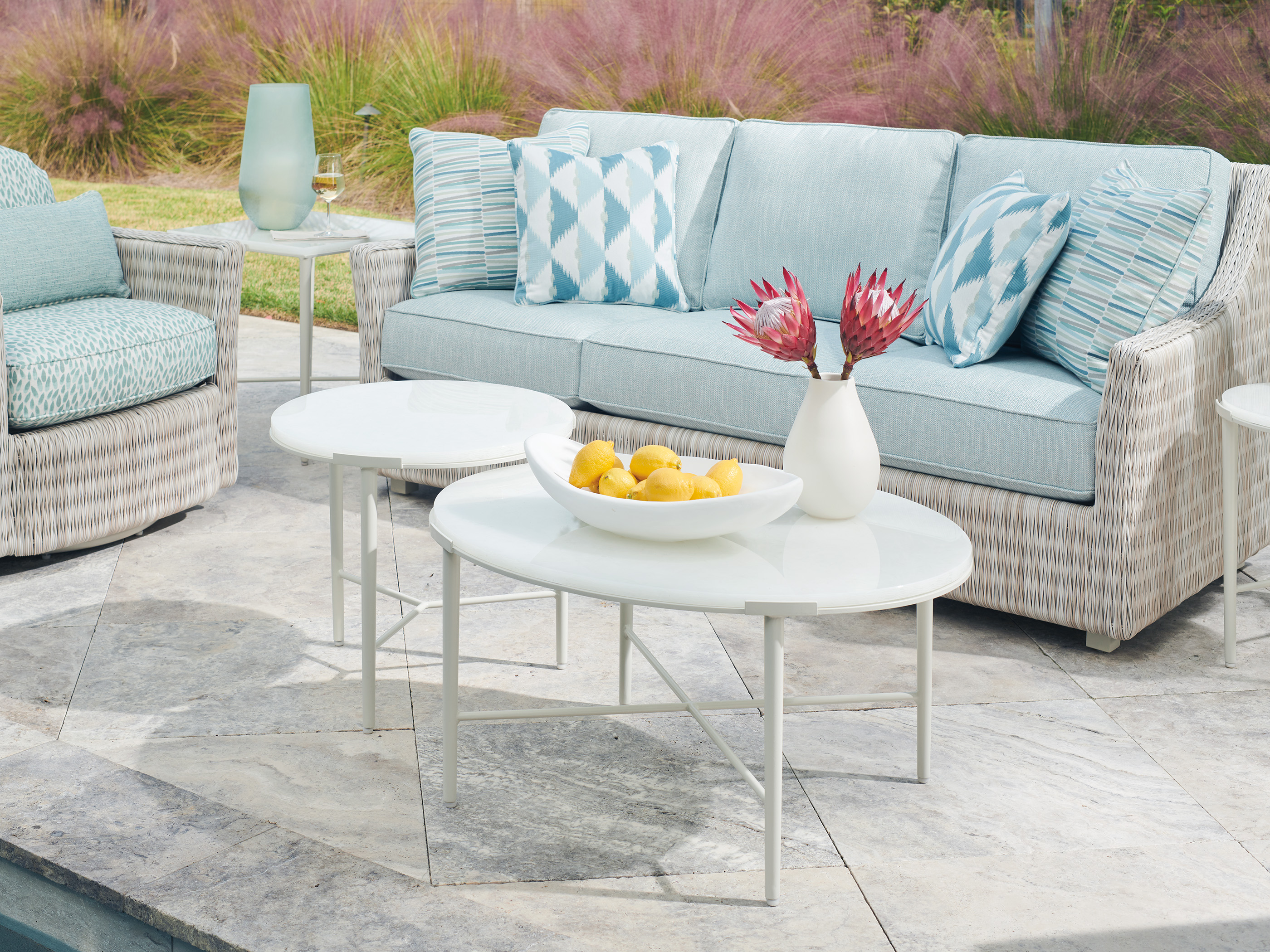 Tommy Bahama Outdoor Living Seabrook Bunching Cocktail Table
