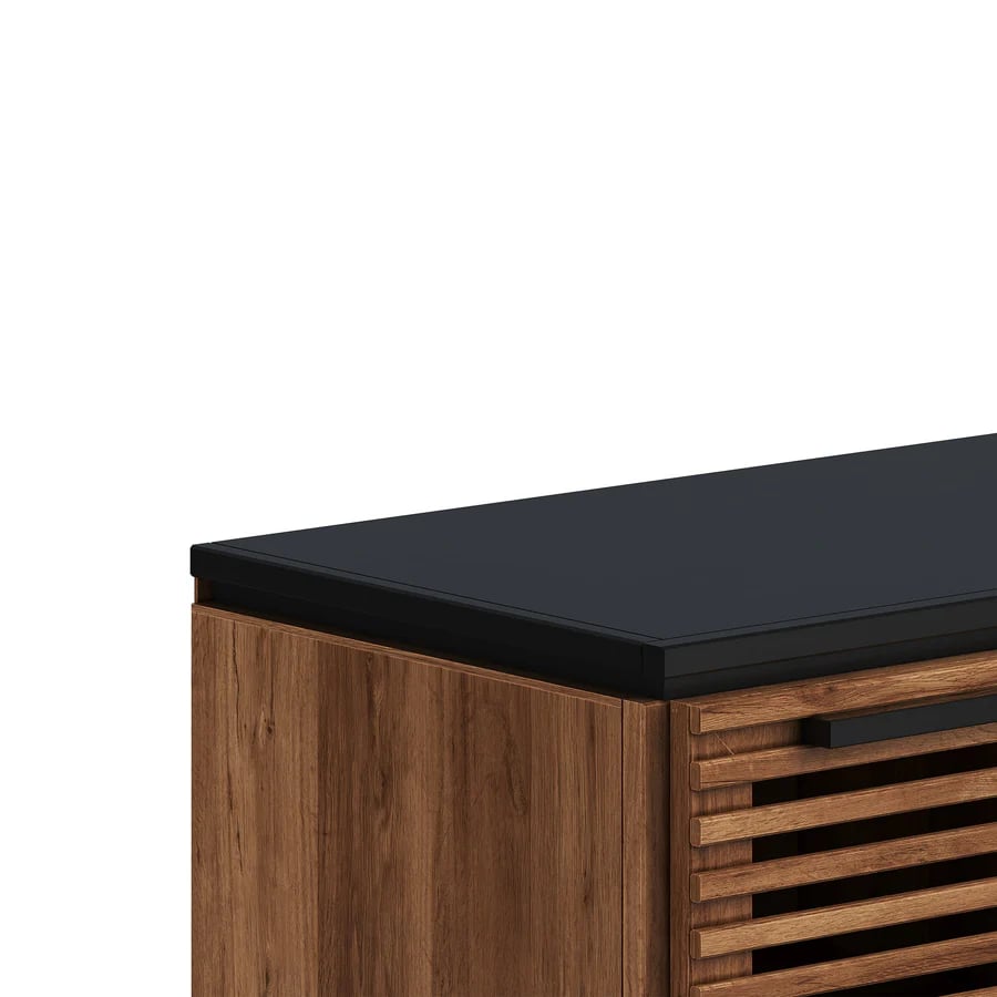 2-Door 69" Fireplace TV Stand