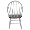 Liberty Furniture Farmhouse Windsor Back Arm Chair