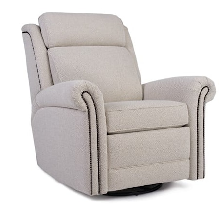 Traditional Power Swivel Glider Recliner with Power Headrest