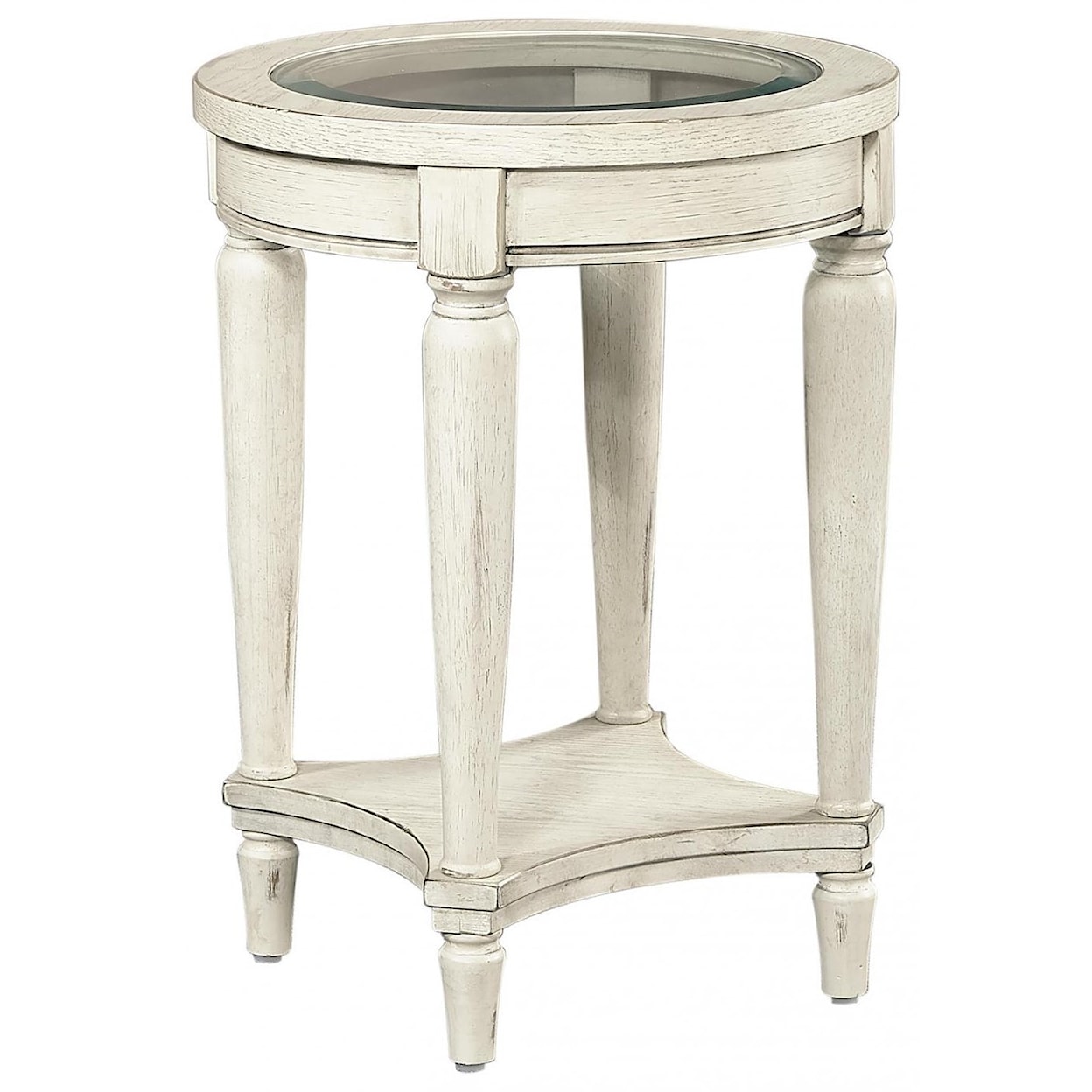 Aspenhome Compass Chairside table