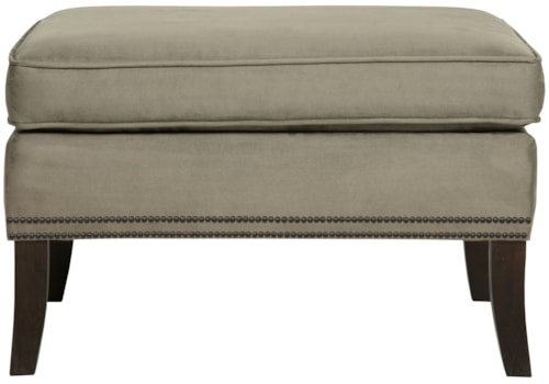 Kingston Leather Ottoman