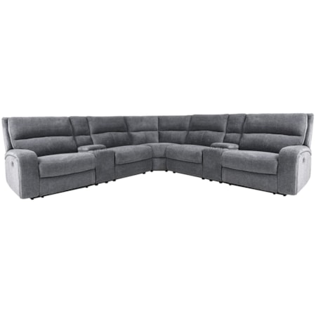 7-Piece Power Reclining Sectional Sofa