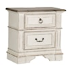 Liberty Furniture Abbey Park 2-Drawer Nightstand