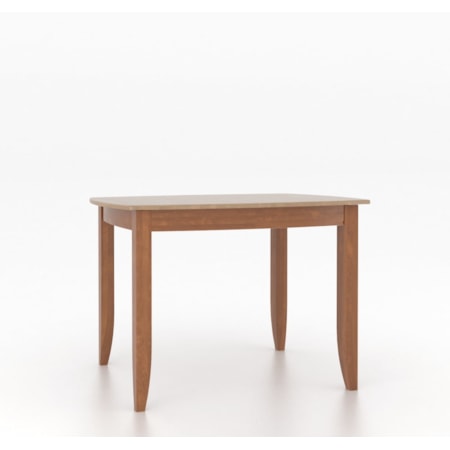 Customizable Boat Shape Counter Table