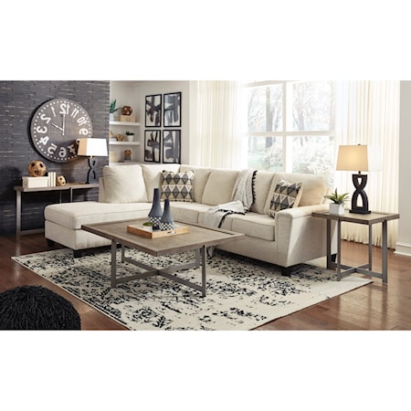 2-Piece Sectional w/ Chaise