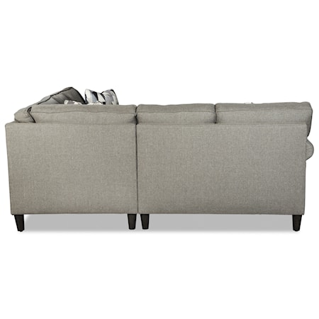 4-Seat Sectional Sofa w/ RAF Return Sofa