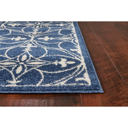 6&apos;7&quot; X 9&apos;6&quot; Denim Bentley Area Rug