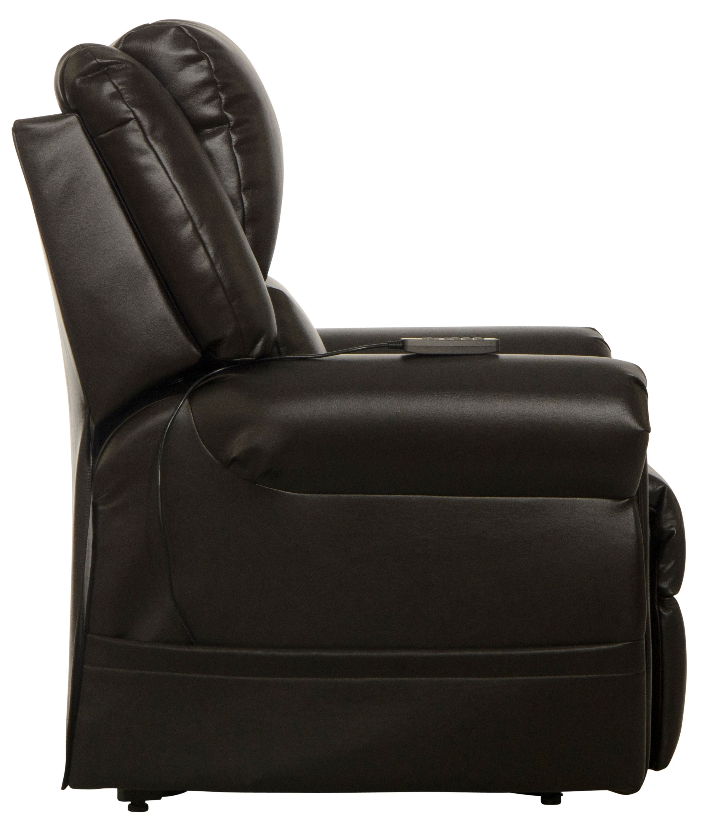 Power Lift and Headrest Lay Flat Recliner