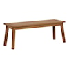 Ashley Signature Design Janiyah Outdoor Dining Table with 2 Benches