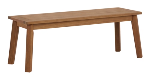 Solid Acacia Wood Outdoor Dining Bench