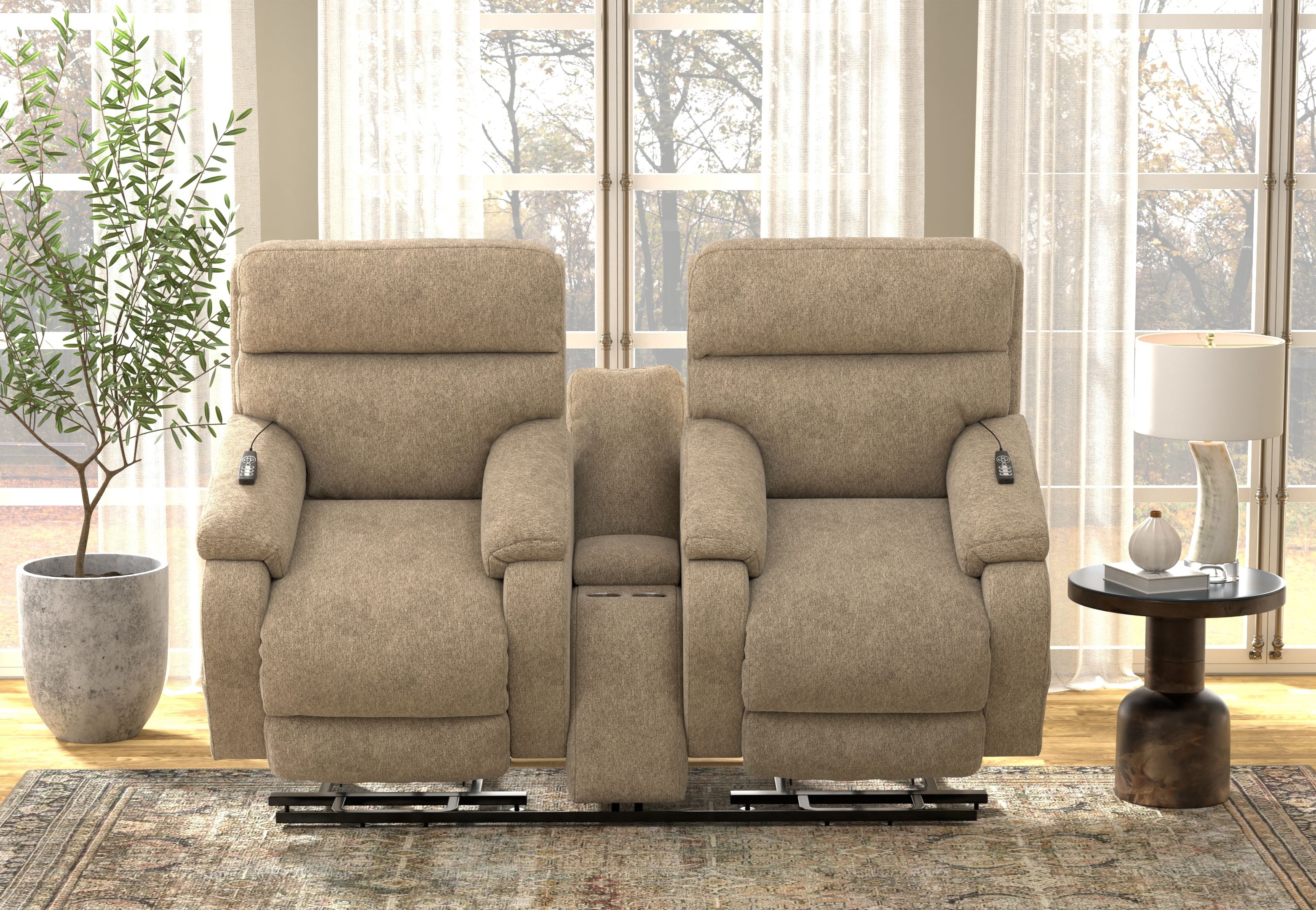Catnapper Regenerator Dual Lift Power Reclining Loveseat