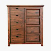 Virginia Furniture Market Solid Wood Durham Sliding Door Cabinet