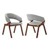 Armen Living Westmont/Talulah Dining Arm Chairs