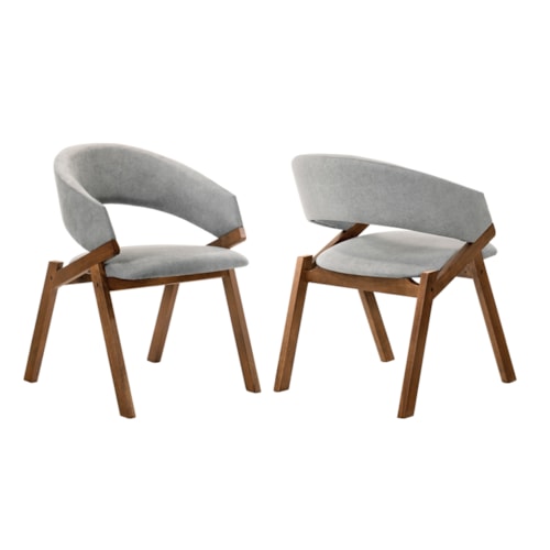 Mid-Century Modern Dining Arm Chairs