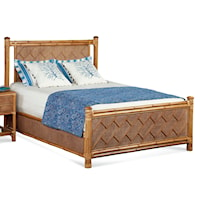 Tropical King Panel Chippendale Bed