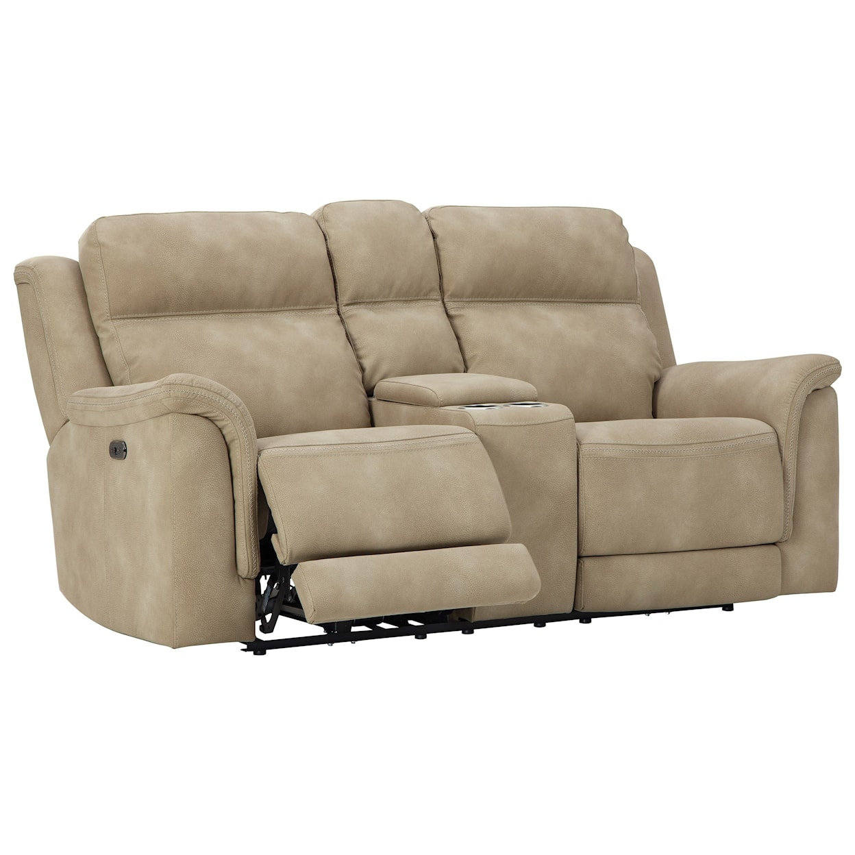 Belfort Select Next-Gen DuraPella Pwr Reclining Loveseat with Adj Headrests