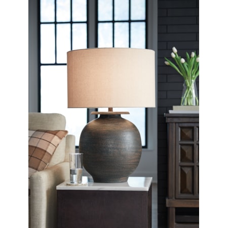 Metal Table Lamp