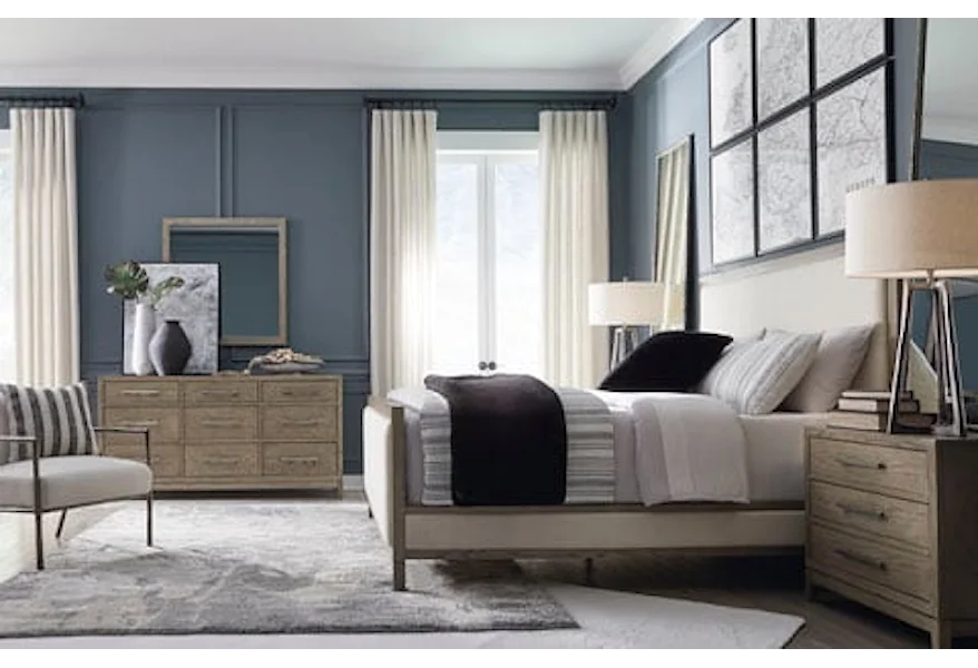 Chrestner 4-Piece Cal King Upholstered Bedroom Set by Signature Design by Ashley at Furniture Fair - North Carolina