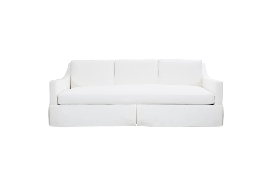 Interiors Albion Fabric Sofa Without Pillows by Bernhardt at Baer's Furniture