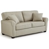 Bravo Furniture Shannon Full Sofa Sleeper w/ Memory Foam Mattress