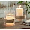 Signature Design by Ashley Accents Eudocia Candle Holder (Set of 2)