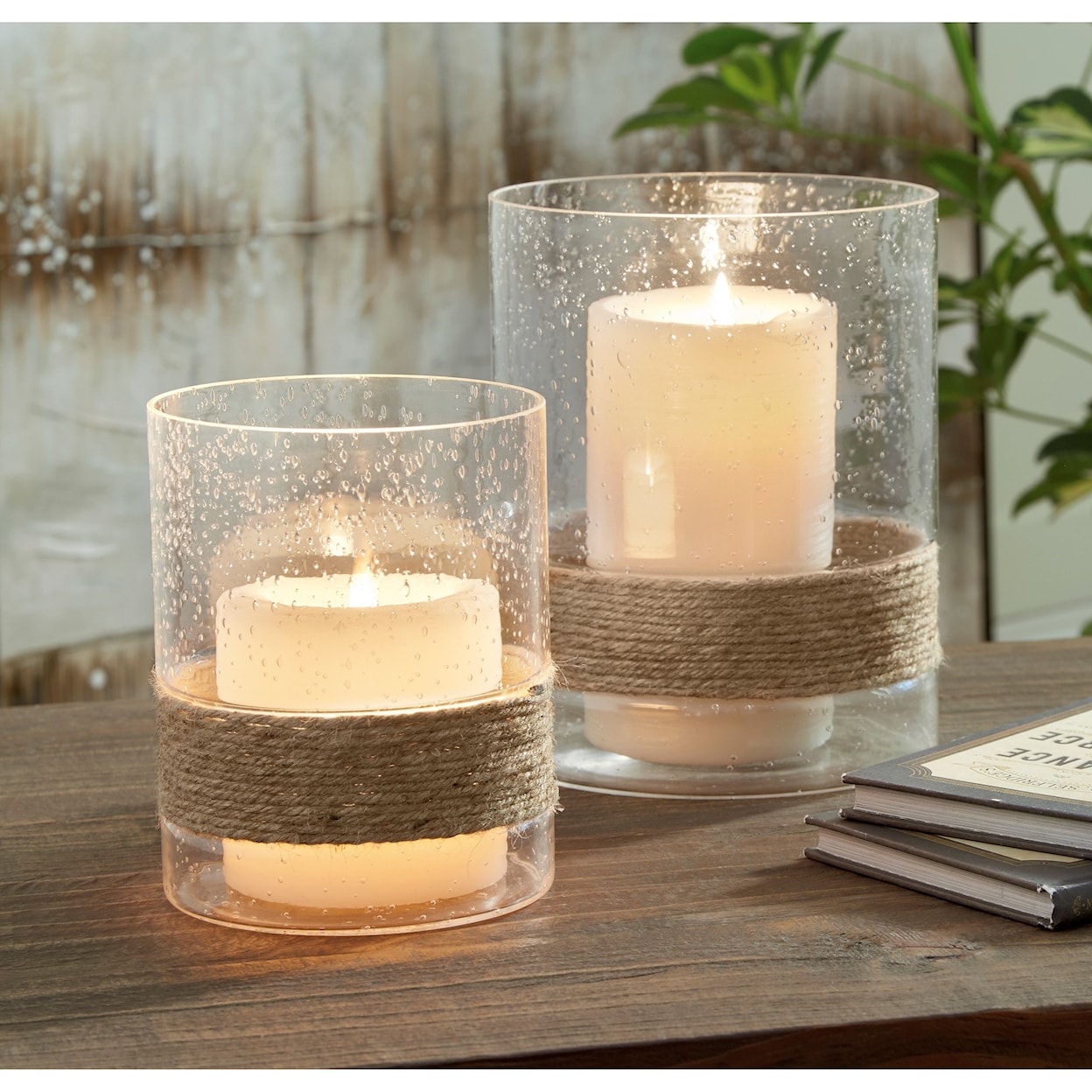 Ashley Furniture Signature Design Accents Eudocia Candle Holder (Set of 2)