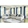 Benchcraft Lowder 5-Piece Sectional with Chaise
