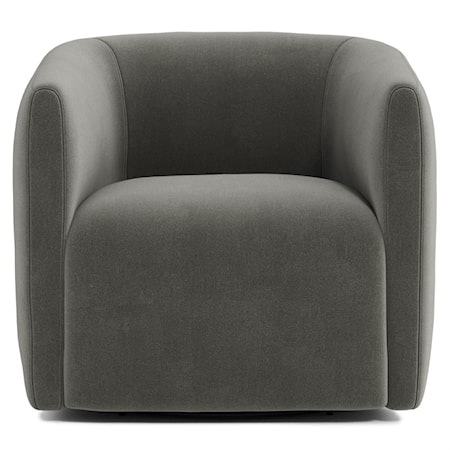 Aline Fabric Swivel Chair