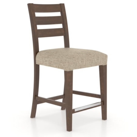 Upholstered Fixed Stool