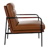 Moe's Home Collection Verlaine Chair Chestnut Brown