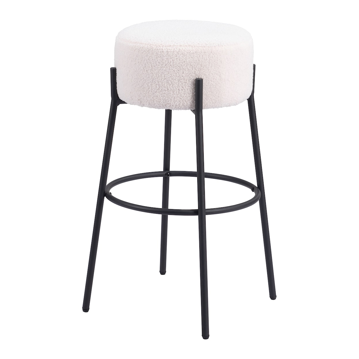 Zuo Blanche Collection Barstool