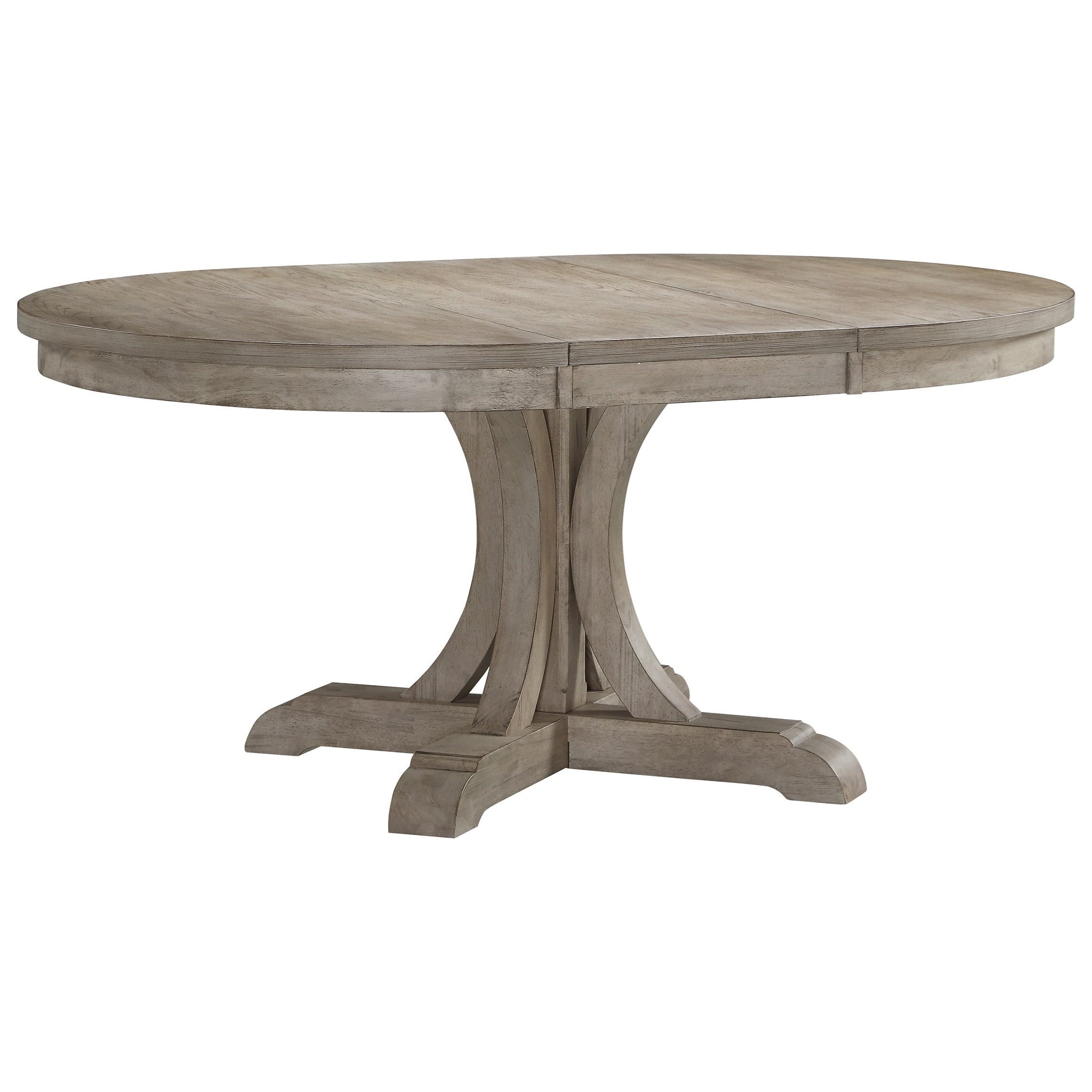 transitional oval dining table