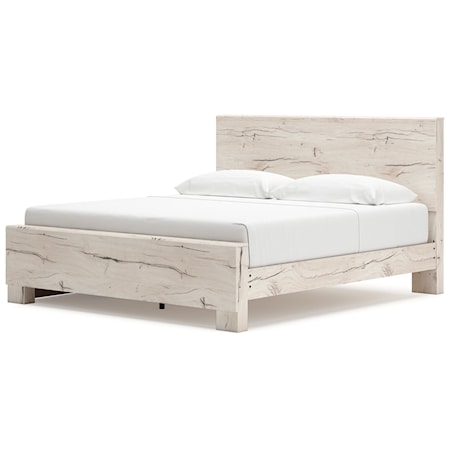 King Panel Bed With Storage