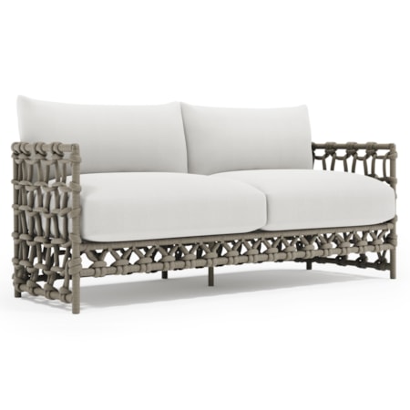 Open-Weave Outdoor Sofa