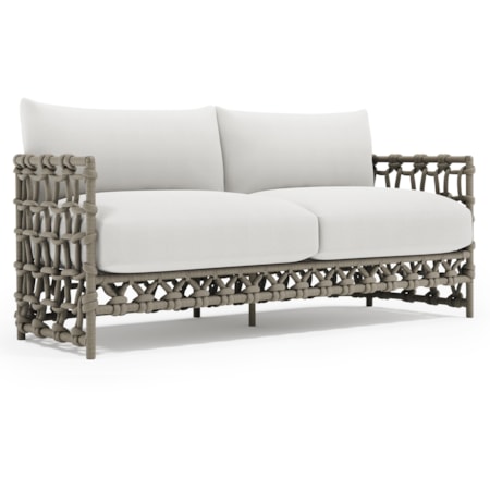 Open-Weave Outdoor Sofa
