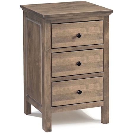 3-Drawer Nightstand