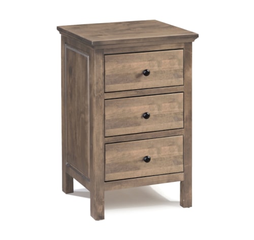3-Drawer Nightstand